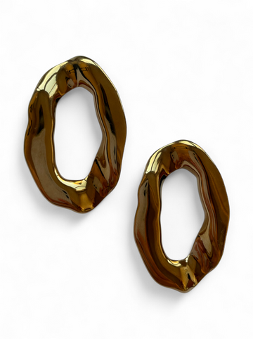 Boucles d'oreilles Ovale
