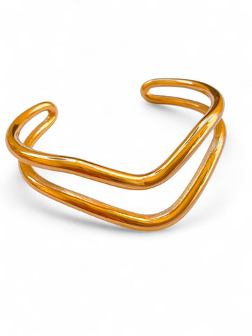 Bracelet Vague (Doré)