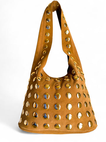 Sac bandoulière Gaïa (camel)