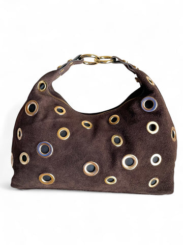 Sac bandoulière Rebel (marron) (daim)