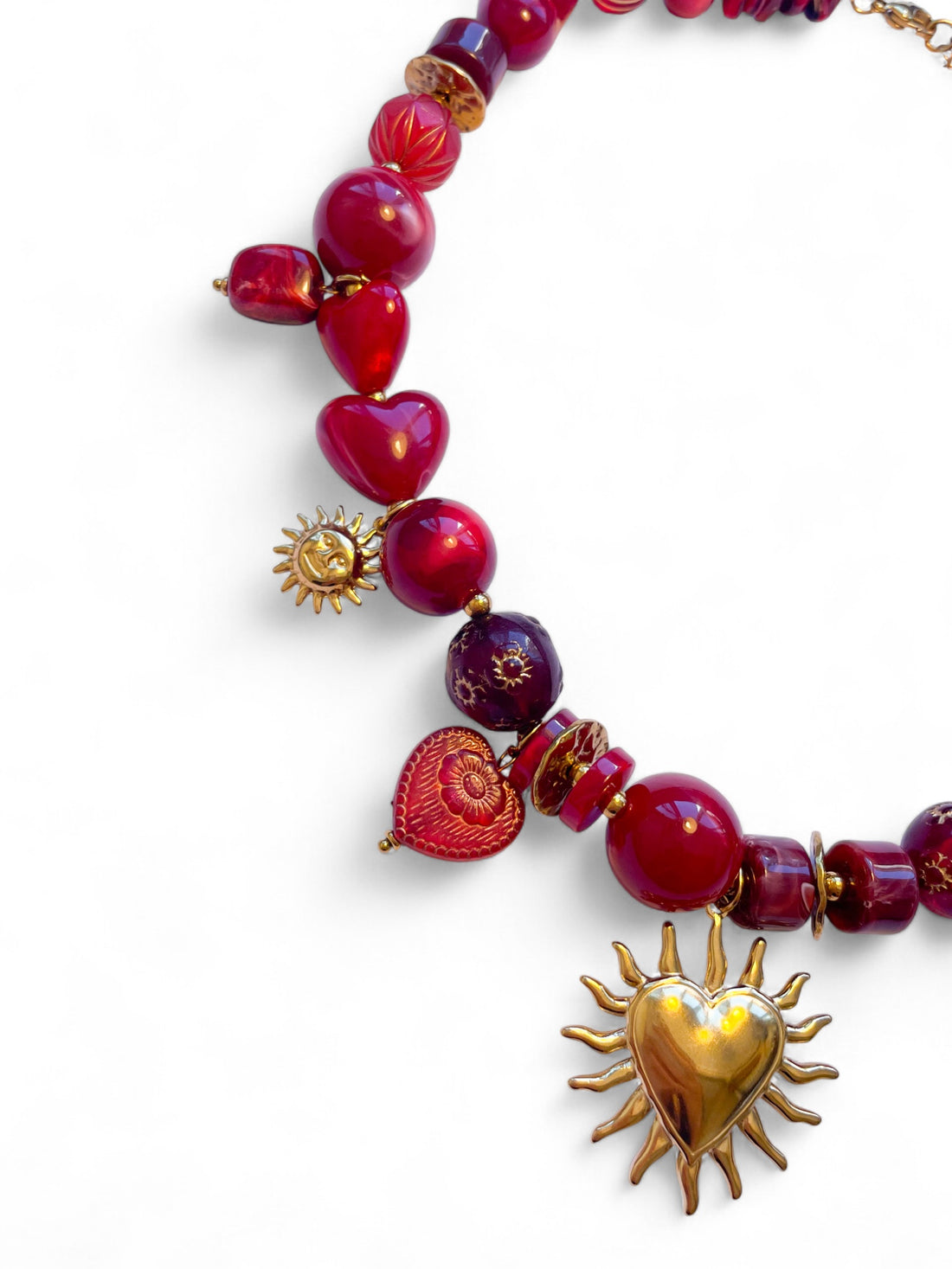 Collier Solange Rouge