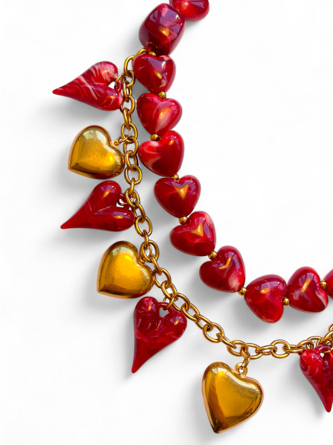 Collier Verona Rouge