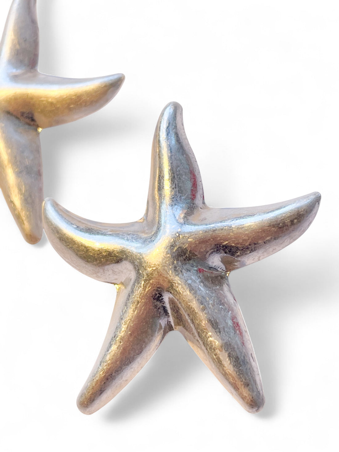 Boucles d'oreilles Étoile de mer (Argenté)