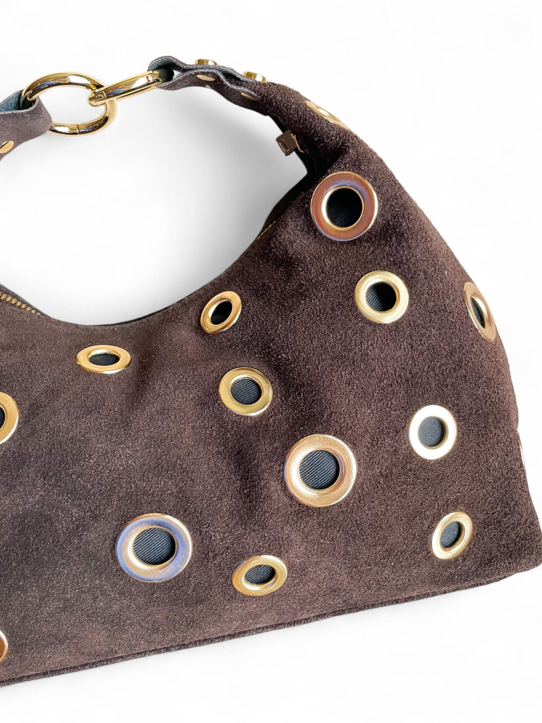 Sac bandoulière Rebel (marron) (daim)