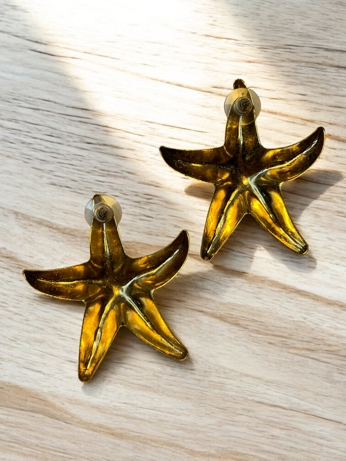 Boucles d'oreilles Étoile de mer (Doré)