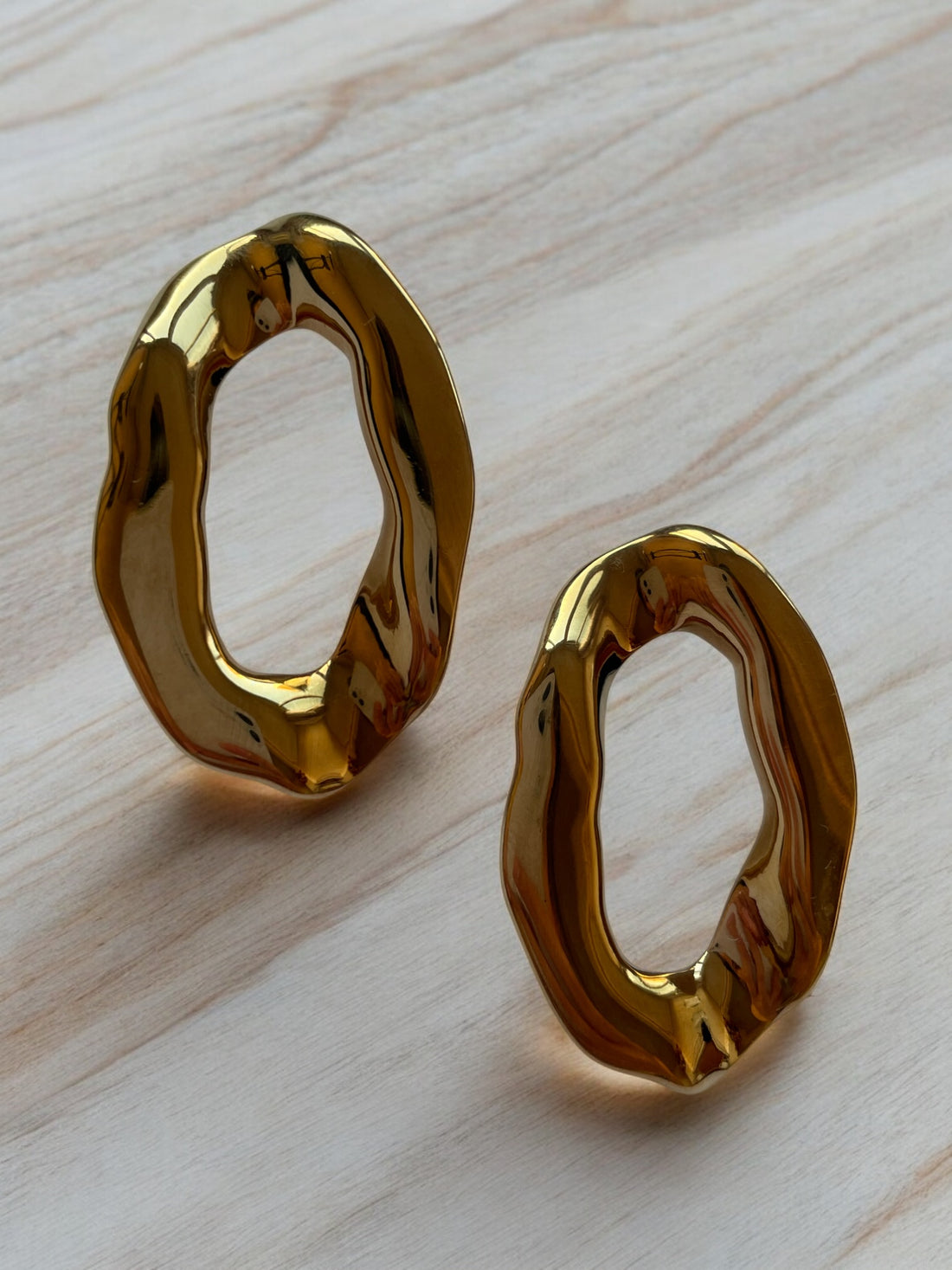 Boucles d'oreilles Ovale