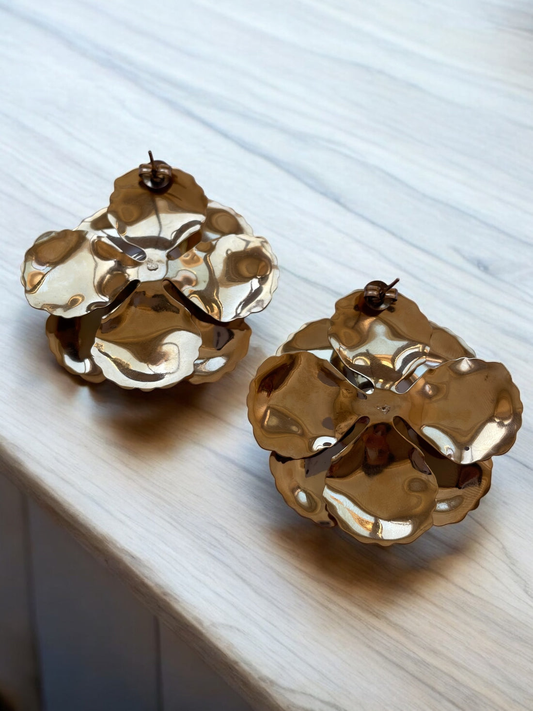 Boucles d'oreilles Fleur
